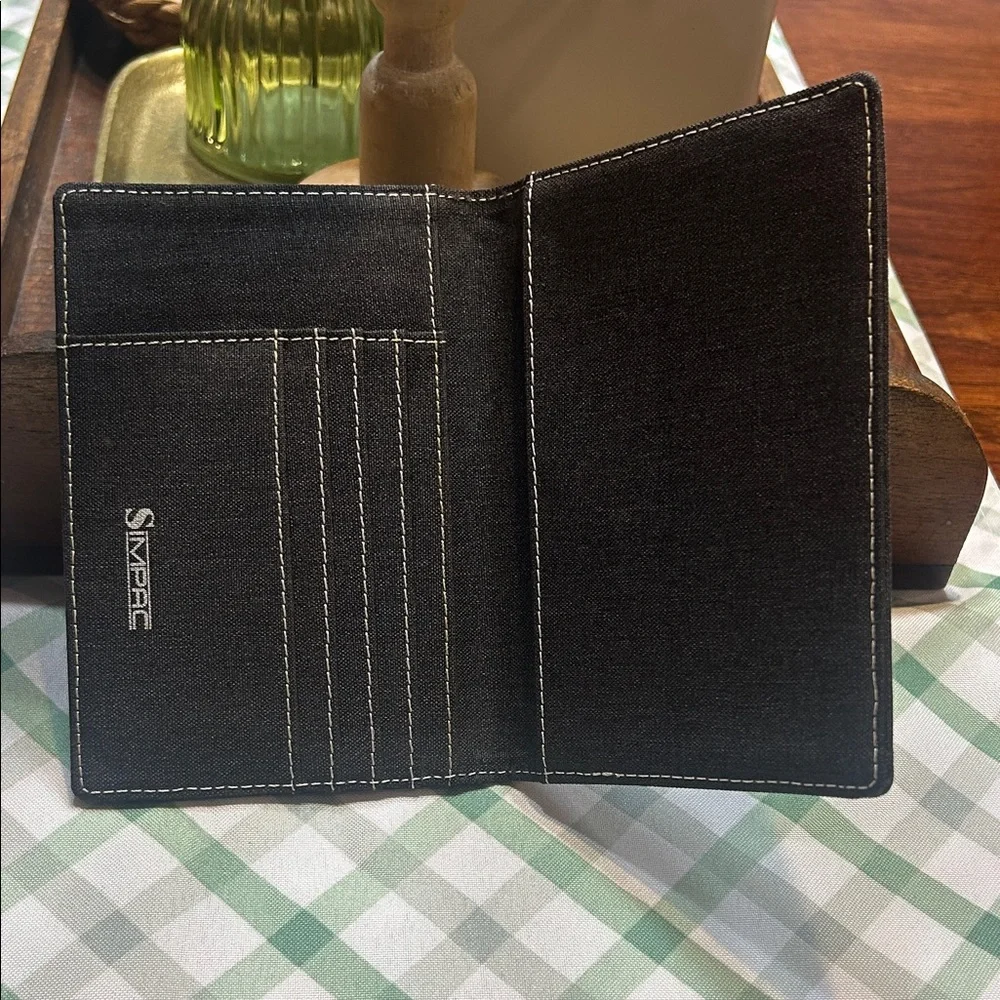 SimPac Fabric RFID Passport travel wallet